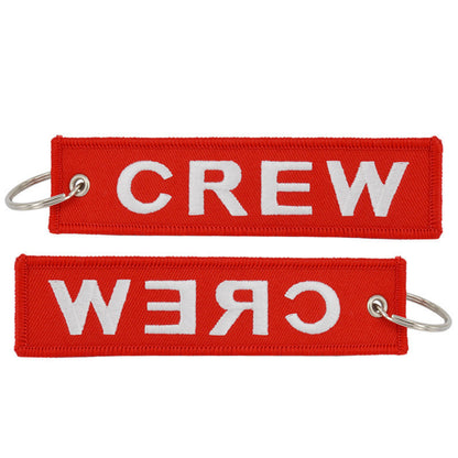 Broderad crew-tag